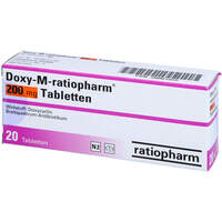 Doxy-M-ratiopharm 200mg Tabletten, 20 st, ratiopharm GmbH