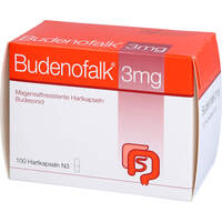 Budenofalk 3mg magensaftresistente Hartkapseln, 100 Stk., Dr. Falk Pharma GmbH