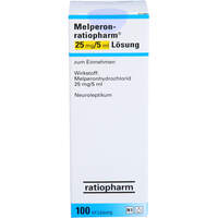 Melperon-ratiopharm 25mg/5ml Lösung, 100 ml, ratiopharm GmbH