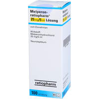 Melperon-ratiopharm 25mg/5ml Lösung, 100 ml, ratiopharm GmbH
