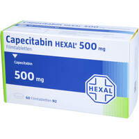Capecitabin HEXAL 500mg Filmtabletten, 60 Stk., HEXAL AG