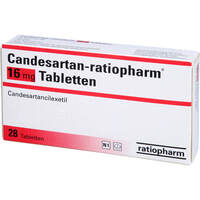 Candesartan-ratiopharm 16mg Tabletten, 28 Stk., ratiopharm GmbH