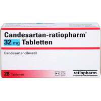 Candesartan-ratiopharm 32mg Tabletten, 28 Stk., ratiopharm GmbH