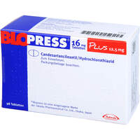 Blopress 16mg plus 12.5mg Tabletten B, 98 st, Docpharm GmbH