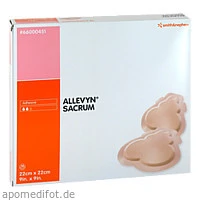 Allevyn Sacrum groß, 10 Stück, Smith & Nephew GmbH