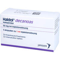 HALDOL DECANOAS, 5x1 ml, Aca Müller/Adag Pharma AG