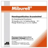Miburell, 10x1 Milliliter, Sanorell Pharma GmbH