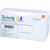 Twinrix Erwachsene Impfdosis o. Kan., 10x1 Stk., GlaxoSmithKline GmbH & Co. KG
