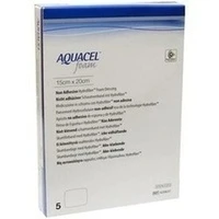 AQUACEL Foam nicht-adhäsiv 15x20cm, 5 Stück, Convatec (Germany) GmbH