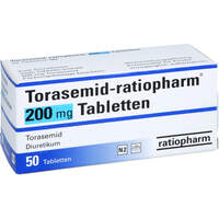 Torasemid-ratiopharm 200 mg Tabletten, 50 Stk., ratiopharm GmbH
