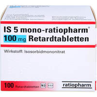 IS 5 mono-ratiopharm 100 mg Retardtabletten, 100 st, ratiopharm GmbH