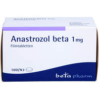 Anastrozol beta 1mg Filmtabletten, 100 st, betapharm Arzneimittel GmbH