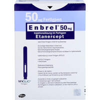 Enbrel 50mg MYCLIC Fertigpen, 4 Stk., Pfizer Pharma GmbH