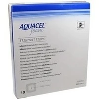 AQUACEL Foam adhäsiv 17.5x17.5cm, 10 Stück, Convatec (Germany) GmbH