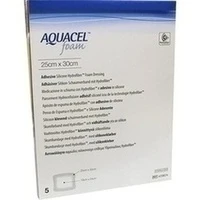 AQUACEL Foam adhäsiv 25x30cm, 5 Stück, Convatec (Germany) GmbH