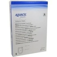 AQUACEL Foam adhäsiv Ferse 19.8x14cm, 5 Stück, Convatec (Germany) GmbH