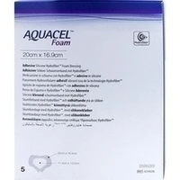 AQUACEL Foam adhäsiv Sakral 20x16.9cm, 5 Stück, Convatec (Germany) GmbH