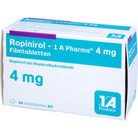 Ropinirol - 1 A Pharma 4 mg Filmtabletten, 84 st, 1 A Pharma GmbH