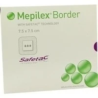 MEPILEX Border Schaumverband 7,5x7,5 cm, 10 Stück, Mölnlycke Health Care GmbH