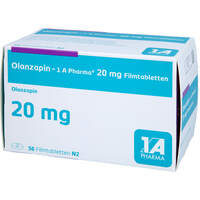 Olanzapin - 1 A Pharma 20mg Filmtabletten, 56 st, 1 A Pharma GmbH