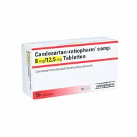 Candesartan-ratiopharm comp. 8mg/12.5mg Tabletten, 56 st, ratiopharm GmbH