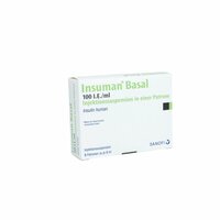 Insuman Basal 100 I.E./ml Patrone Zylinderampulle, 5x3 ml, Emra-Med Arzneimittel GmbH