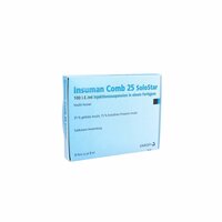 Insuman Comb 25 100 I.E./ml Solostar Fertigpen, 5x3 ml, Eurimpharm Arzneimittel GmbH