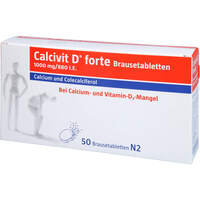 Calcivit D forte Brausetabletten, 50 Stk., Cheplapharm Arzneimittel GmbH