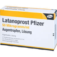 Latanoprost Pfizer 50 Mikrogramm/ml Augentropfen, 3x2.5 ml, Viatris Healthcare GmbH