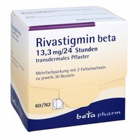 Rivastigmin beta 13.3mg/24 Std. transderm.Pflaster, 60 Stk., betapharm Arzneimittel GmbH