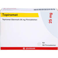 Topiramat Glenmark 25mg Filmtabletten, 50 Stk., Glenmark Arzneimittel GmbH