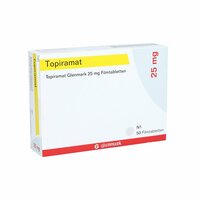 Topiramat Glenmark 25mg Filmtabletten, 50 Stk., Glenmark Arzneimittel GmbH