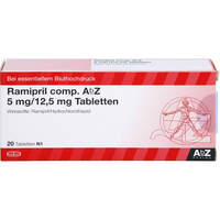 Ramipril comp. AbZ 5mg/12.5mg Tabletten, 20 Stk., Abz Pharma GmbH
