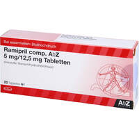 Ramipril comp. AbZ 5mg/12.5mg Tabletten, 20 Stk., Abz Pharma GmbH