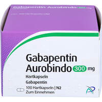 Gabapentin Aurobindo 300mg Hartkapseln, 100 Stk., PUREN Pharma GmbH & Co. KG