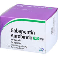 Gabapentin Aurobindo 300mg Hartkapseln, 100 Stk., PUREN Pharma GmbH & Co. KG
