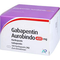 Gabapentin Aurobindo 400mg Hartkapseln, 100 Stk., PUREN Pharma GmbH & Co. KG