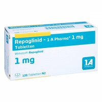 Repaglinid - 1 A Pharma 1mg Tabletten, 120 st, 1 A Pharma GmbH