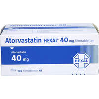 Atorvastatin HEXAL 40mg Filmtabletten, 100 st, HEXAL AG