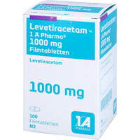 Levetiracetam - 1 A Pharma 1000mg Filmtabletten, 100 Stk., 1 A Pharma GmbH