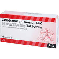 Candesartan AbZ comp. 16mg/12.5mg Tabletten, 28 Stk., Abz Pharma GmbH