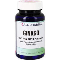 Ginkgo 100mg GPH Kapseln, 180 Stk., Hecht-Pharma GmbH