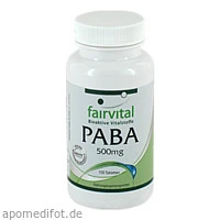 PABA 500mg, 100 Stück, Fairvital B. V.