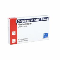 Clopidogrel TAD 75mg Filmtabletten, 28 Stk., TAD Pharma GmbH