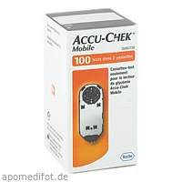 ACCU Chek Mobile Testkassette Plasma II, 100 Stück, Orifarm GmbH