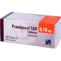Pramipexol TAD 0.18mg Tabletten, 100 st, TAD Pharma GmbH