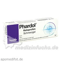 Phardol Ketoprofen Schmerzgel, 100 Gramm, Chem. Fabrik Kreussler & Co. GmbH