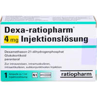Dexa-ratiopharm 4 mg Injektionsl&ouml;sung, 1 st, ratiopharm GmbH