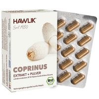 COPRINUS Extrakt+Pulver Kapseln, 120 st, Hawlik Gesundheitsprodukte GmbH