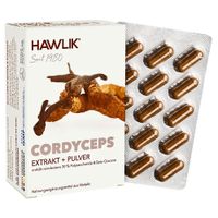 CORDYCEPS EXTRAKT+Pulver Kapseln, 120 st, Hawlik Gesundheitsprodukte GmbH